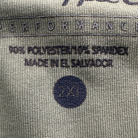 Mens XXL Fish Hippie Green and Blue Camo Long Sleeve Tee - Picture 4 of 10